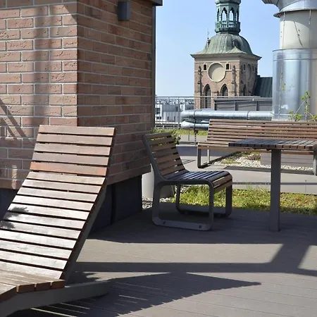 公寓 Roof Terrace Old Town With Private Parking